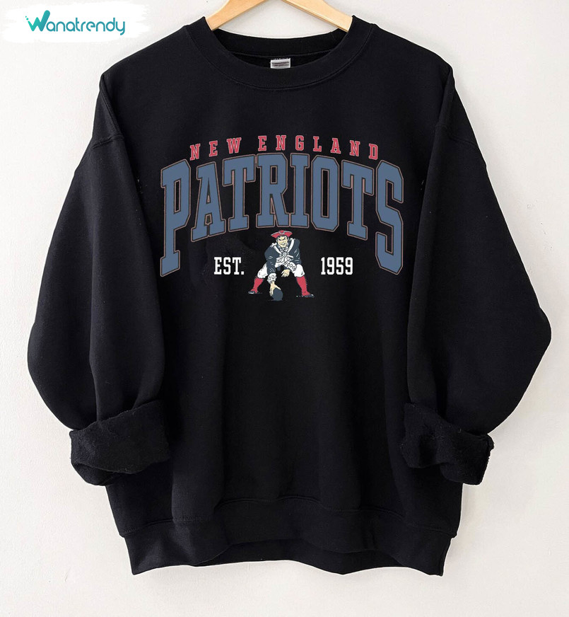 Comfort New England Patriots Shirt, Modern Patriot Sweatshirt Sweater