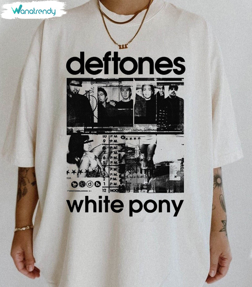 Deftones Shirt, Deftones Concert Retro Short Sleeve Tee Tops