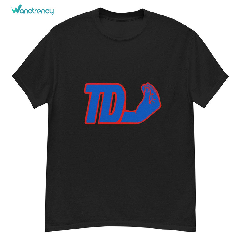 Td Giants New York Italian Hand Sweatshirt , Retro Tommy Devito Shirt Crewneck