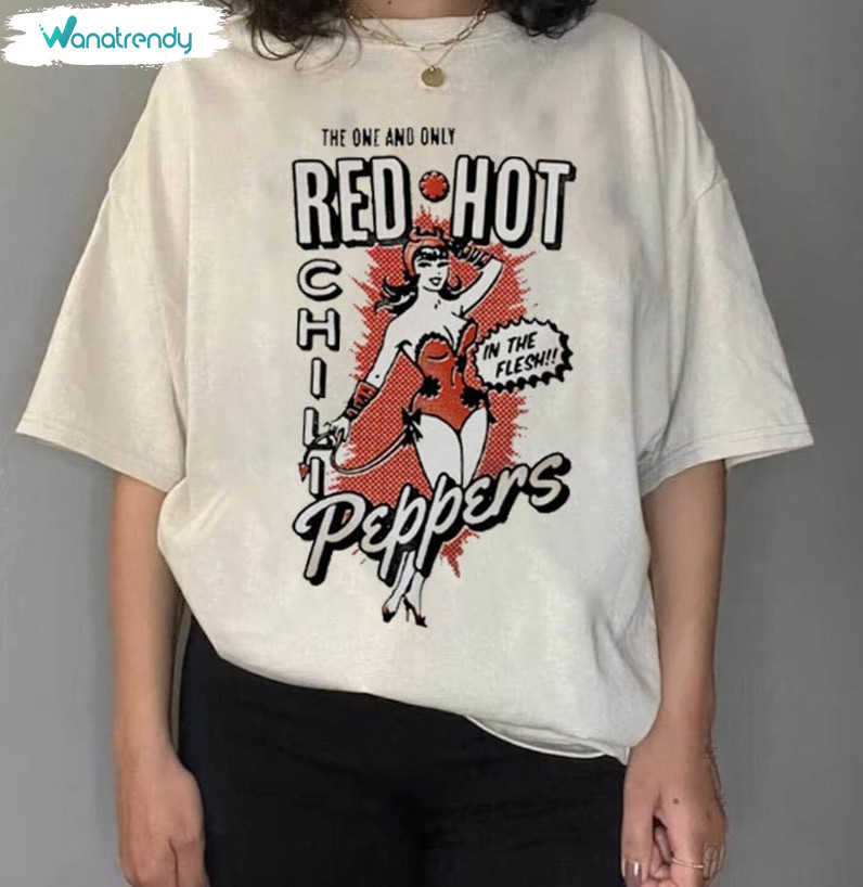 Red Hot Chili Peppers Shirt, Vintage Music Tee Tops Hoodie