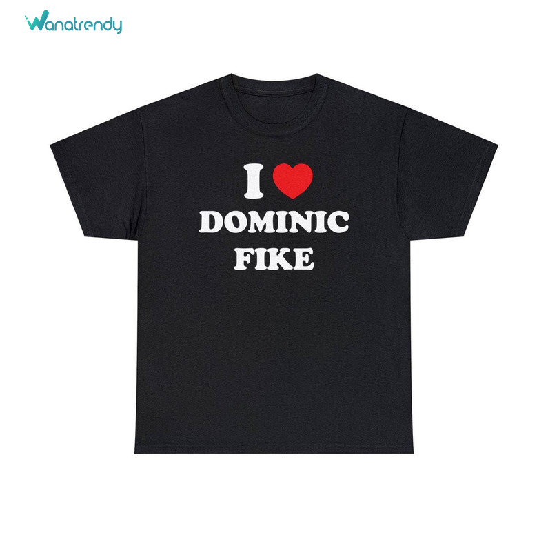 Limited I Love Dominic Fike T Shirt, Groovy Dominic Fike Sweatshirt Sweater