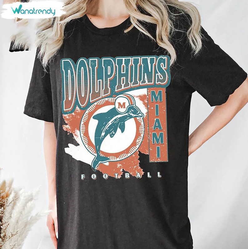 Cool Design Miami Dolphins Shirt, Miami Football Unisex T Shirt Sweater