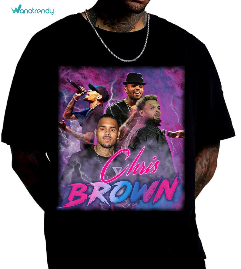 Limited Chris Brown Breezy Shirt, Vintage Chris Brown Long Sleeve Hoodie