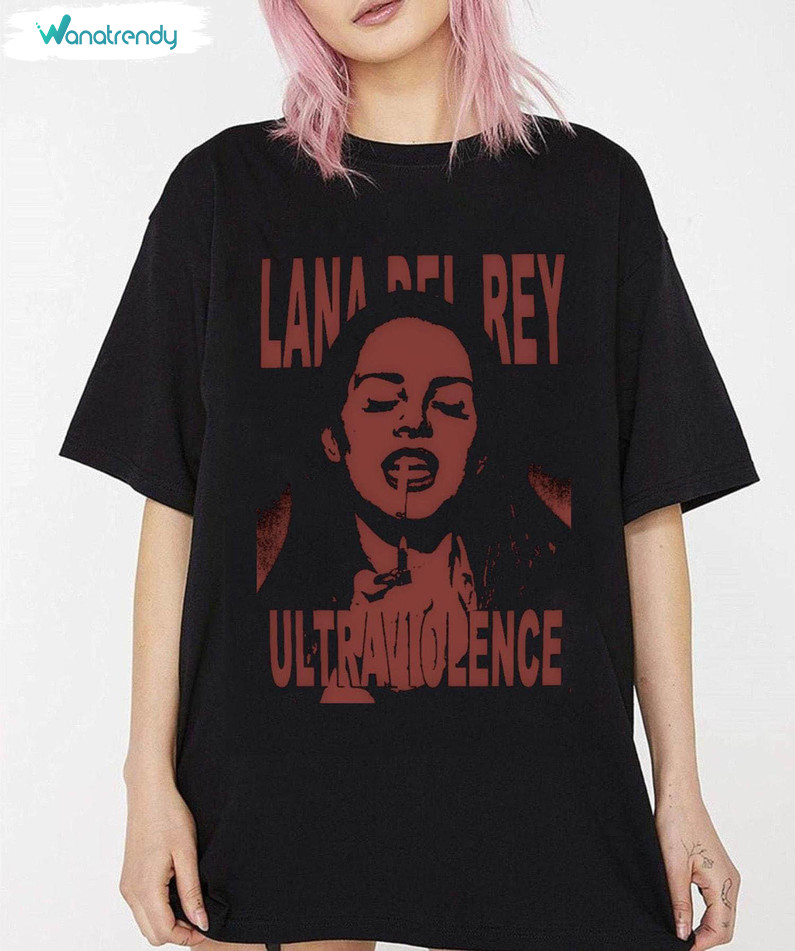 Lana Del Rey Tour Shirt, Born To Die Lana Del Rey Video Games Crewneck T Shirt