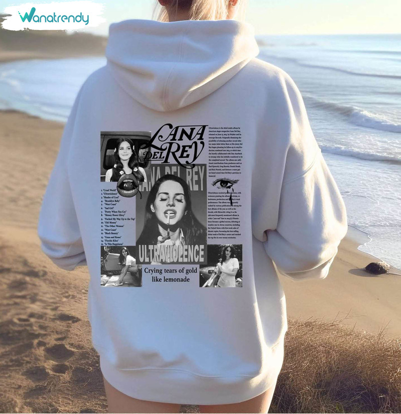 Cool Design Lana Del Rey Tour Shirt, New Rare Unisex Hoodie Long Sleeve Gift For Fans