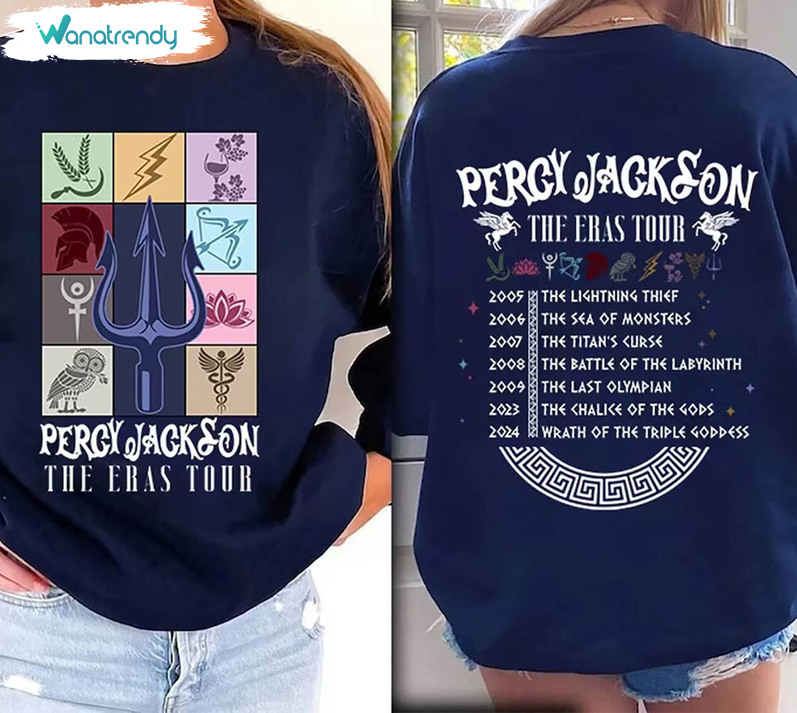 Inspirational Percy Jackson The Eras Tour T Shirt, Camp Halfblood Shirt Crewneck