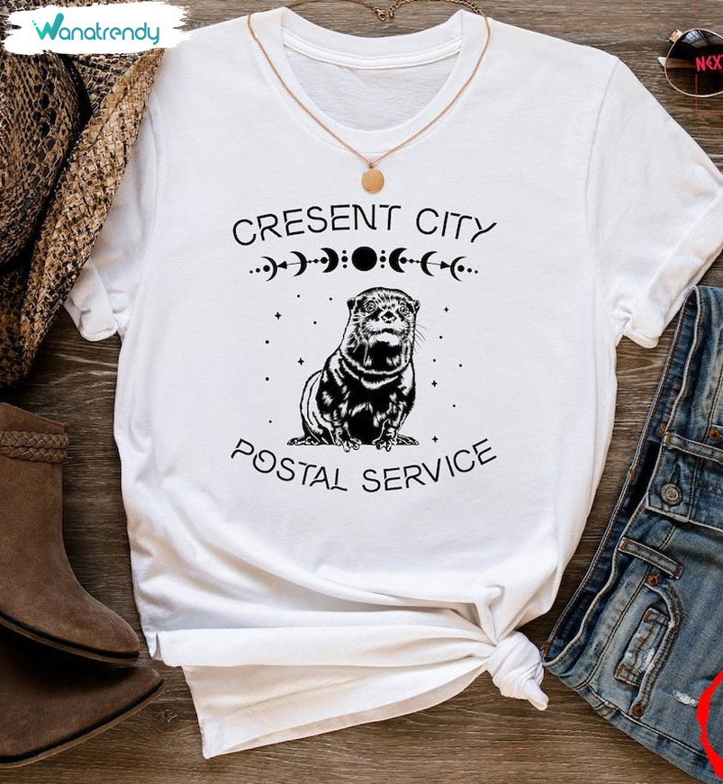 Groovy Crescent City Shirt, Comfort Crescent City Postal Service T Shirt Long Sleeve