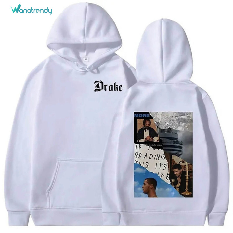 Trendy It's All A Blur Tour Shirt, Drake Inspired Album Cover Hoodie Sweater