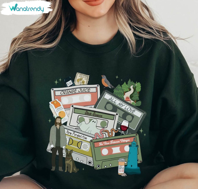 Retro Cassette Sweatshirt, Cool Design Noah Kahan Shirt Unisex Hoodie