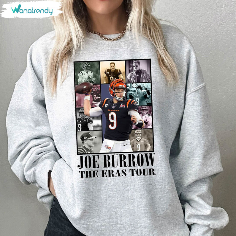 Awesome Joe Burrow The Eras Tour T Shirt, Joe Burrow Inspired Shirt