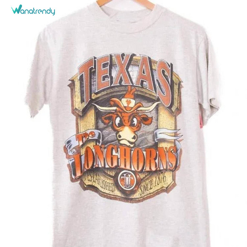 Retro Ncaa Texas Longhorns Logo T Shirt , Texas Longhorns Sweatshirt Tank Top
