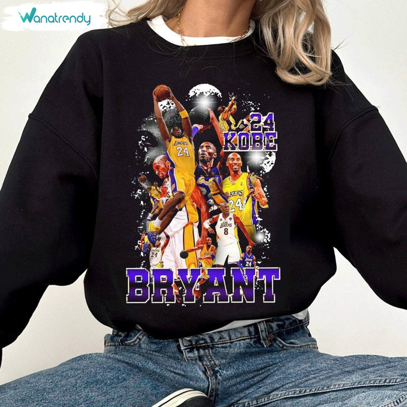 Must Have Kobe Bryant Shirt, Awesome Basketball Unisex Hoodie Long Sleeve