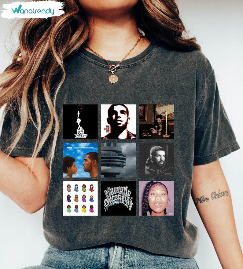 Groovy Kanye West Shirt, Must Have Drake Rapper Unisex T Shirt Short Sleeve