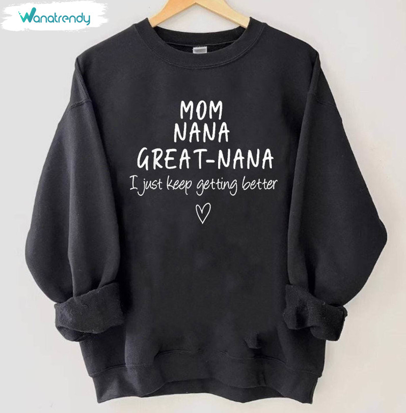 Cute Mom Grandma Great Grandma Shirt, Pregnancy Announcement T Shirt Sweatshirt