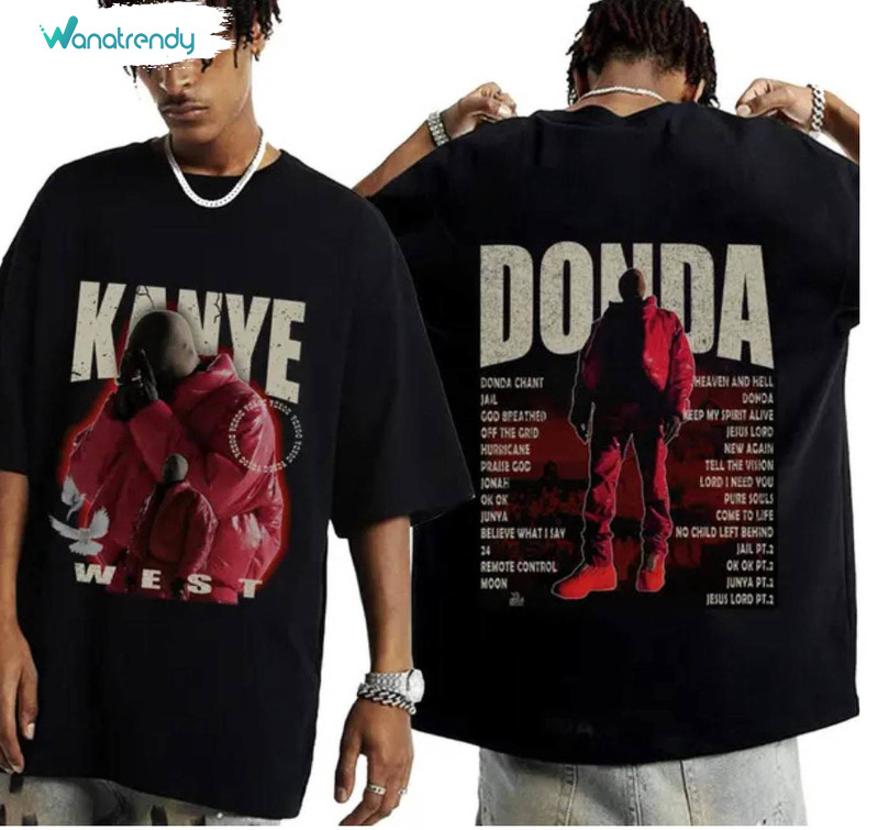 Vintage Kanye West Shirt, Trendy Kanye West Merch Unisex Hoodie Sweater