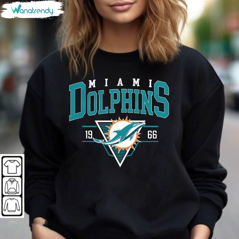 Comfort Miami Dolphins Shirt, Vintage Dolphins Football Tank Top Tee Tops