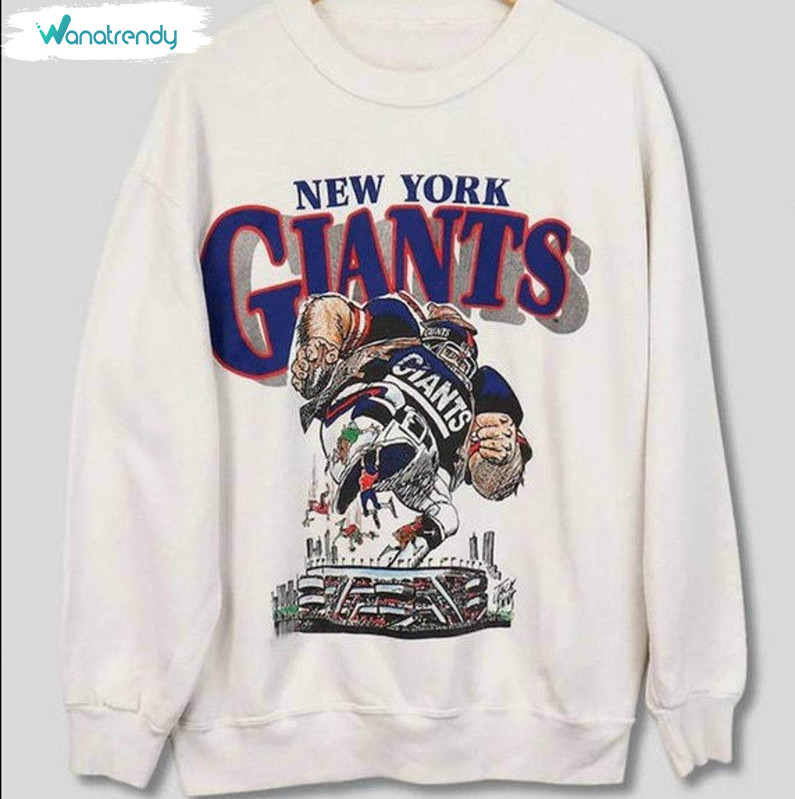 Comfort New York Football Sweatshirt , Vintage New York Giant Shirt Tank Top