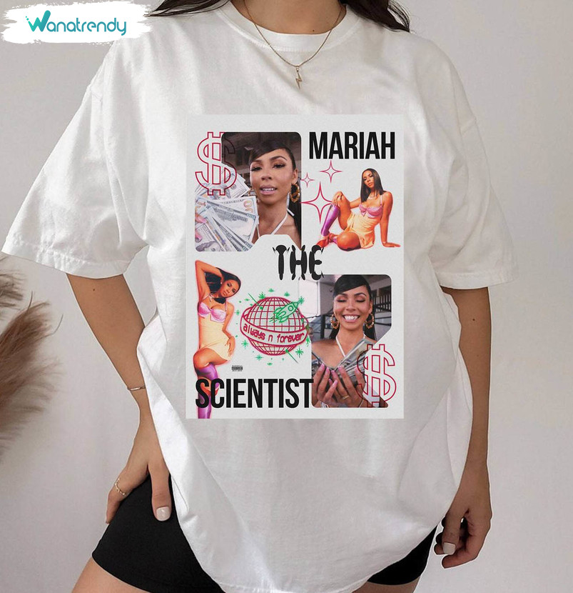 Comfort Mariah The Scientist Shirt, Groovy Mariah Sweatshirt Unisex Hoodie