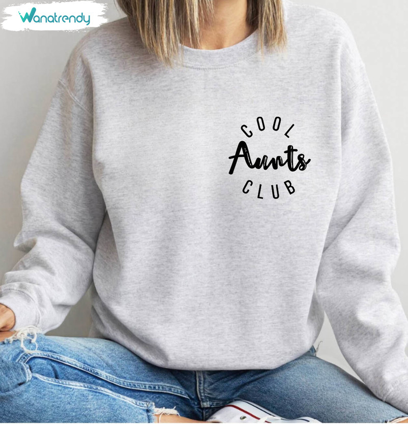 Inspirational Cool Aunts Club T Shirt, Comfort Cool Uncles Club Shirt Tank Top