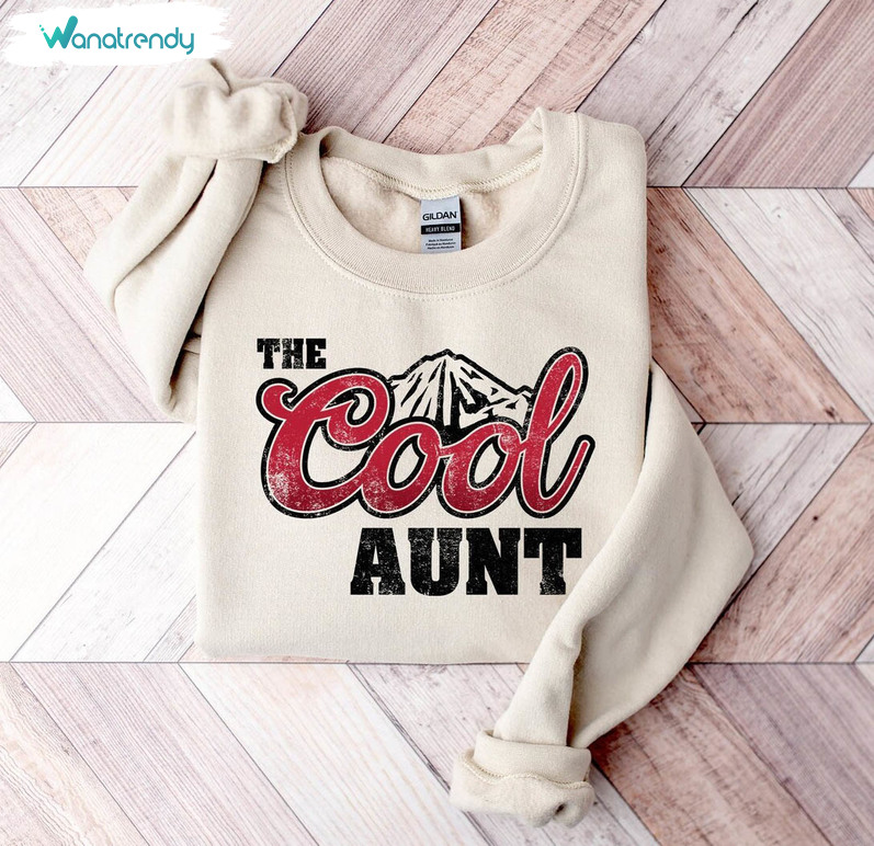 Inspirational The Cool Aunt Crewneck, Trendy Cool Uncles Club Shirt Sweater
