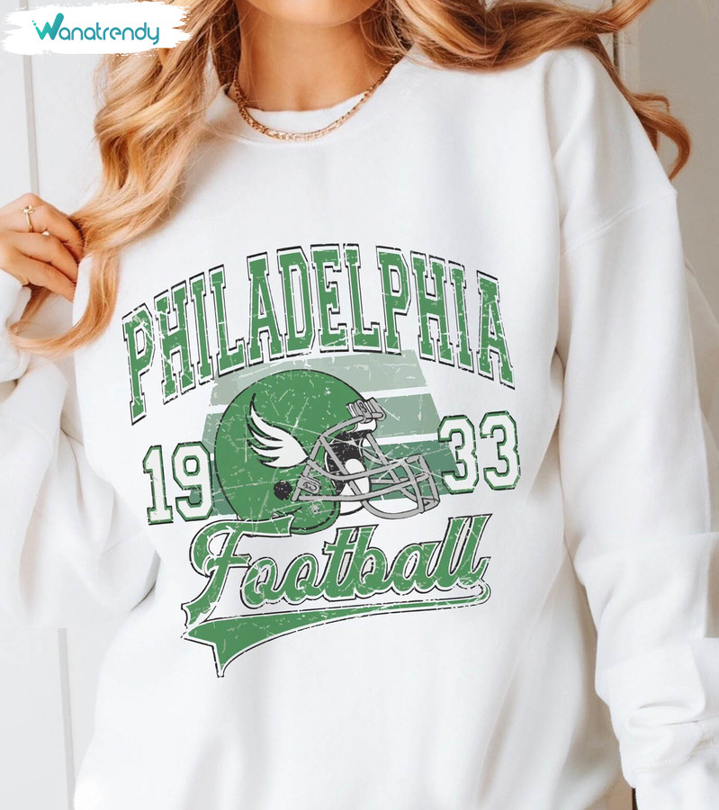 Trendy Philadelphia Eagles Shirt, Sunday Is For The Birds Phillies Crewneck Hoodie