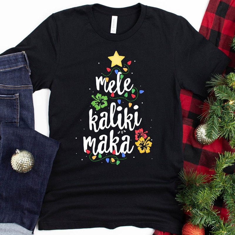 Mele Kalikimaka Surfing Santa Hawaii Christmas Sweatshirt