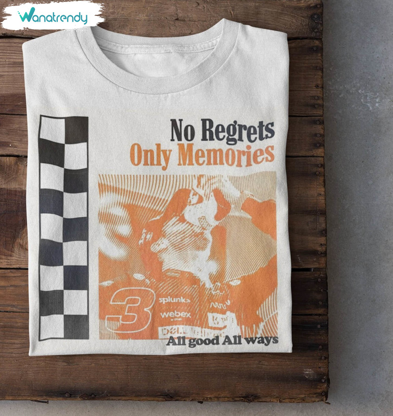 Limited No Regrets Only Memories Sweatshirt , Daniel Ricciardo Shirt Unisex Hoodie