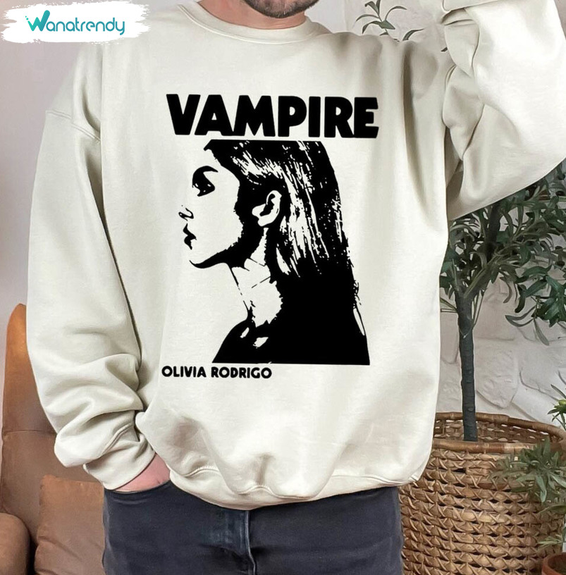 Groovy Olivia Rodrigo Shirt, Olivia Rodrigo Vampire 90s Tee Tops Unisex Hoodie