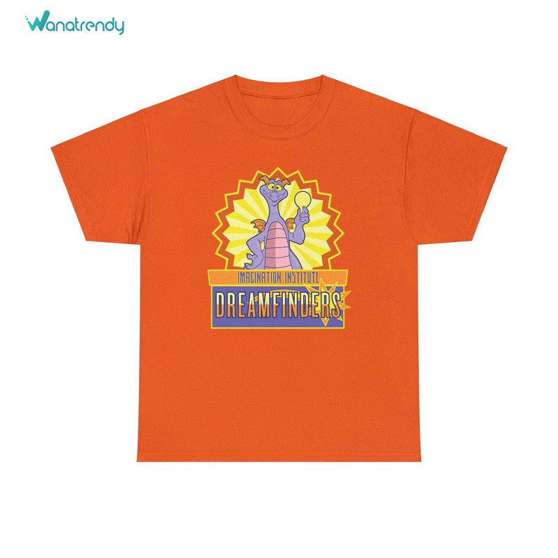 Awesome Epcot Center Shirt, Creative Imagination Institute Tee Tops Short Sleeve