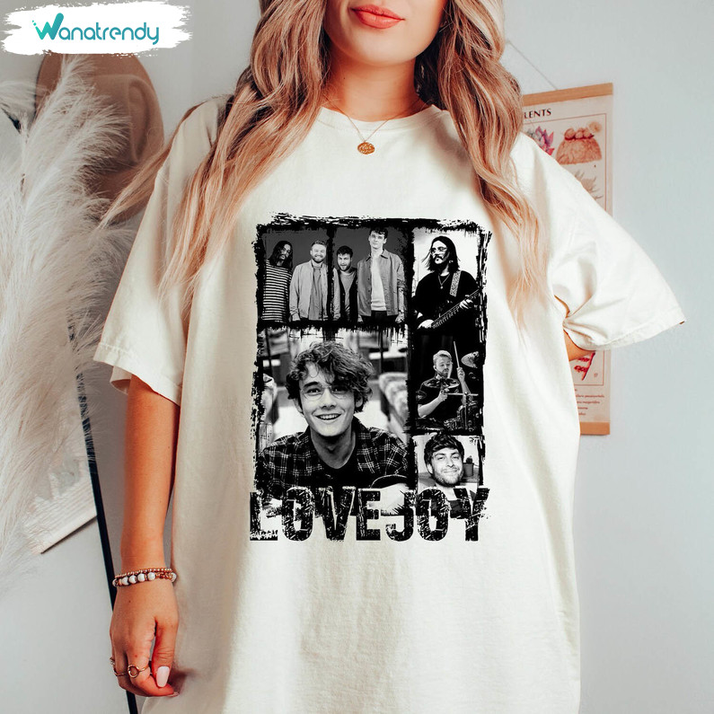 Cool Rock Music Tour 2023 Inspirational Sweatshirt , Lovejoy Band Shirt Short Sleeve