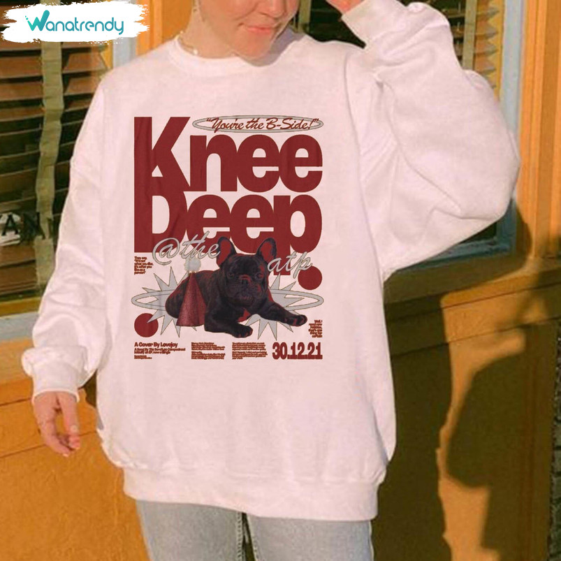 New Rare Knee Deep Unisex Hoodie, Neutral Lovejoy Band Shirt Crewneck