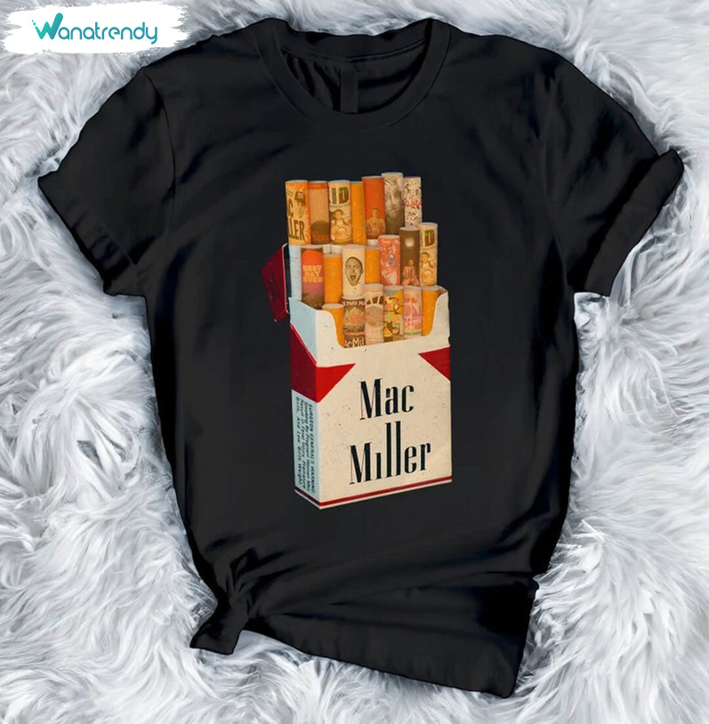 Cool Design Mac Miller Sweatshirt, Mac Miller Merch Hoodie Long Sleeve