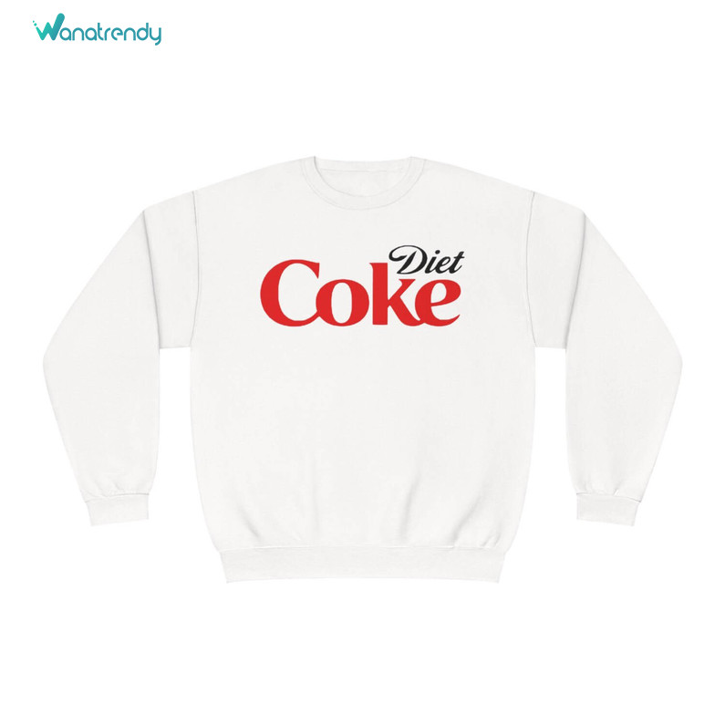 New Rare Diet Coke Sweatshirt, Must Have Diet Short Sleeve Long Sleeve