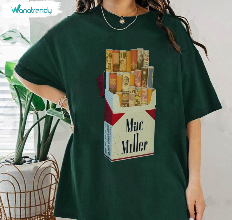 Mac Miller Inspirational Sweatshirt, Trendy Mac Miller Tribute Long Sleeve Hoodie