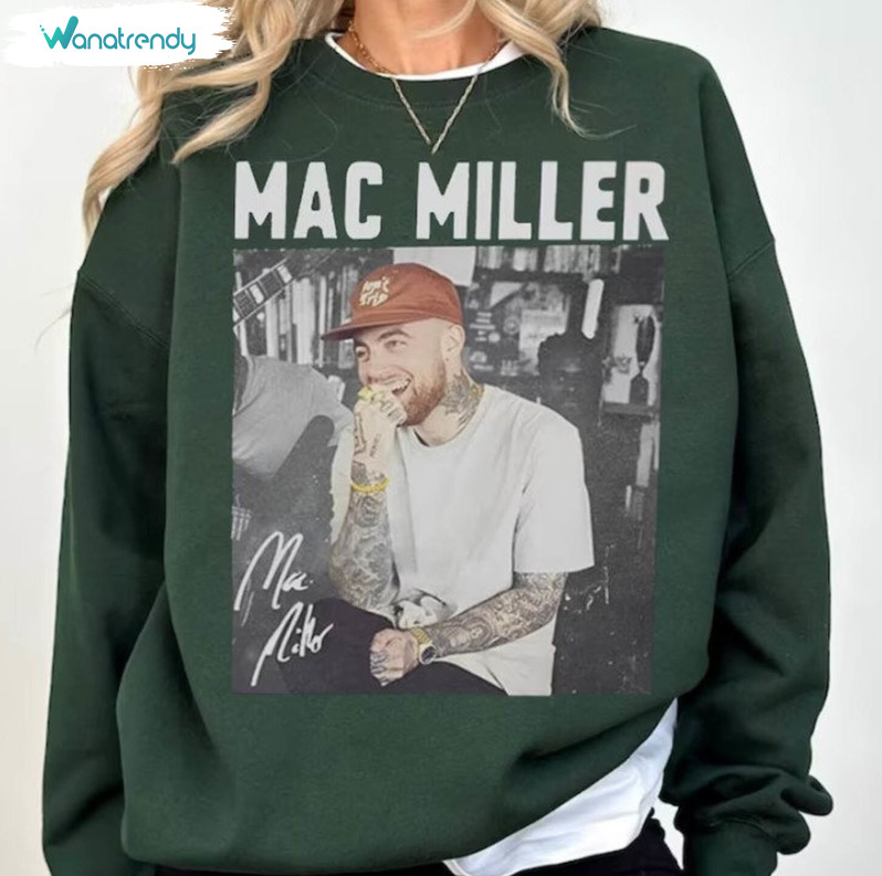 Mac Miller Comfort Sweatshirt, Must Have Hip Hop Music Sweater Unisex T Shirt