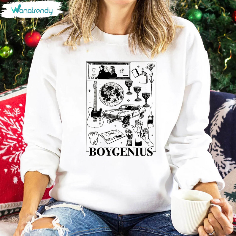 Comfort Boygenius Band Shirt, Boygenuiss Tour Sweater Short Sleeve