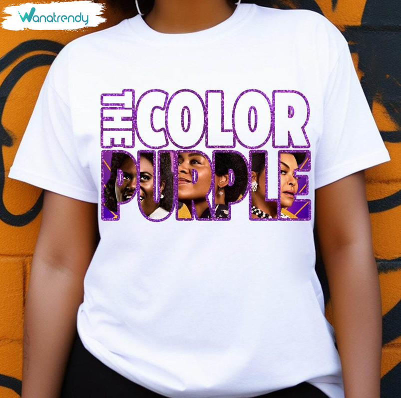 The Color Purple Comfort Shirt, Must Have Movie Inspired Long Sleeve Short Sleeve