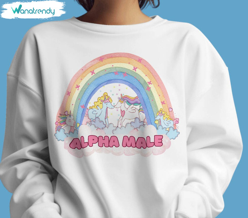 Comfort Alpha Male Shirt, Limited Bella Canvas Tee Tops Short Sleeve