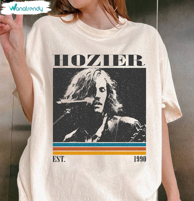 Must Have Hozier Singer Hoodie, Comfort Hozier Unreal Unearth Tour Shirt Short Sleeve