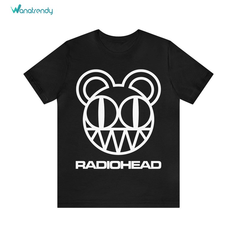 Must Have Radiohead Bear Logo Short Sleeve , Radiohead Shirt Unisex Hoodie