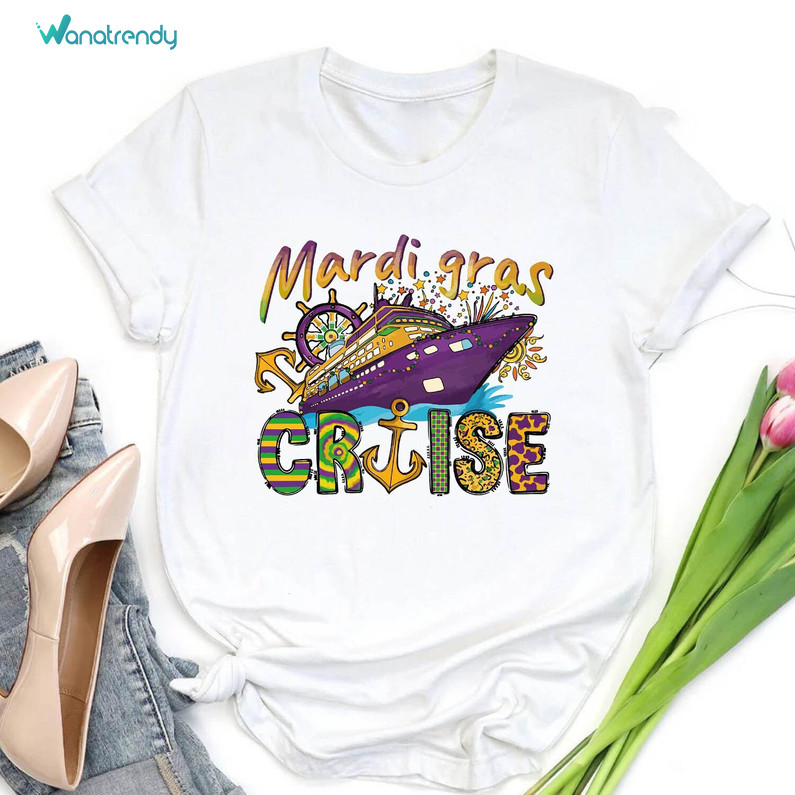 Must Have Mardi Gras Cruise Shirt, Vacation Cruise Sweater Unisex Hoodie