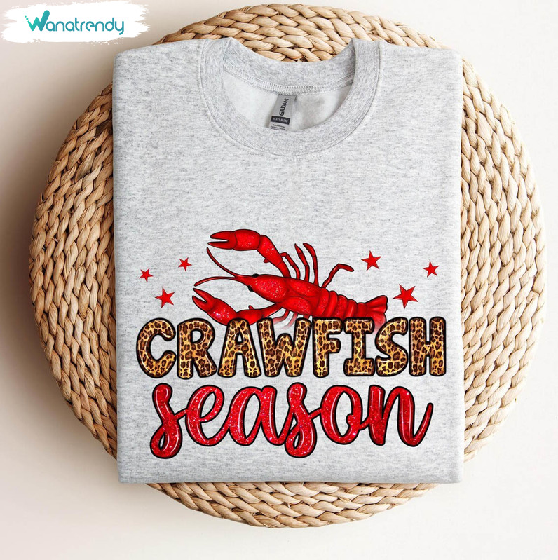 Groovy Crawfish Lovers Sweatshirt, Crawfish Season Shirt Unisex Hoodie