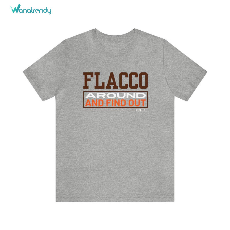 Groovy Flacco Round Find Out Shirt, Unique Joe Flacco To Playoffs Tee Tops Long Sleeve