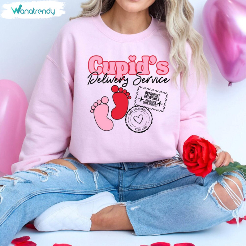 Nicu Birth Worker Cupids Delivery Cupid's Crewneck, Cupid's Delivery Service Shirt Hoodie