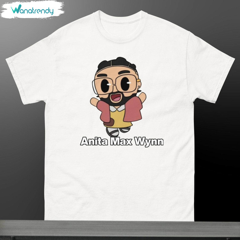 Anita Max Wynn Meme Unisex Hoodie, Groovy Anita Max Wynn Shirt Short Sleeve