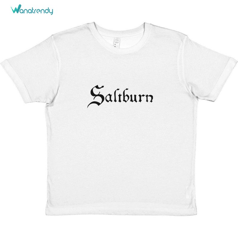 New Rare Saltburn Movie Shirt, Limited Movie Short Sleeve Unisex Hoodie