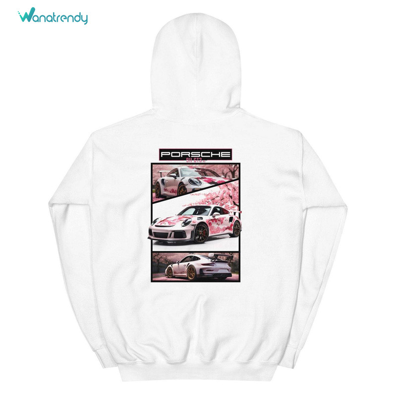 Cool Design Cherry Blossom Sakura Unisex Hoodie, Porsche 911 T Shirt Sweater