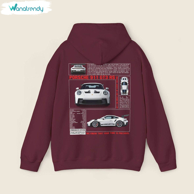 Must Have Porsche 911 T Shirt, Groovy Hoodie Long Sleeve Gift For Car Lovers