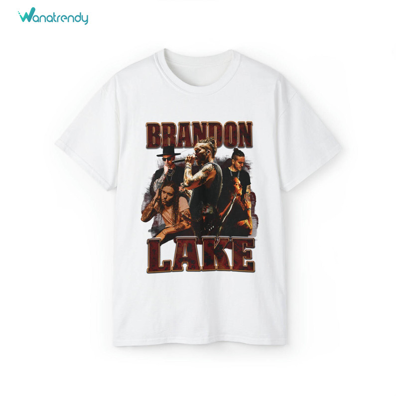 Cool Design Brandon Lake Shirt, Brandon Lake Tour Unisex T Shirt Short Sleeve