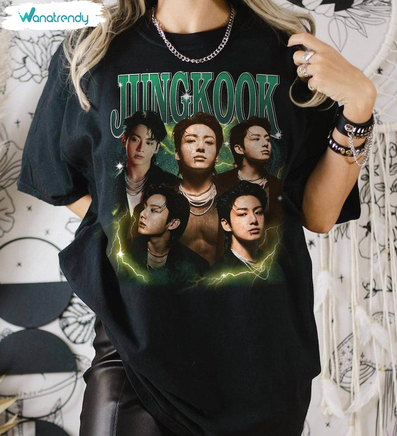 Must Have Jungkook Golden Album Shirt, Jungkook Kpop Sweater Crewneck